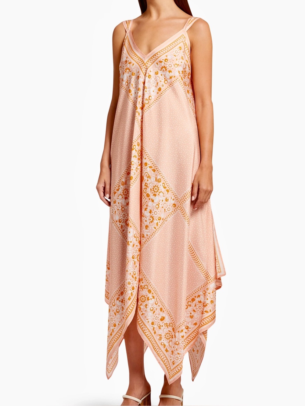 See by Chloe SILK Maxi bandana print - Orange